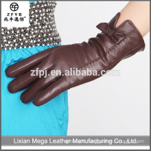 China wholesale custom Women Dress Leather Gloves Woman in alibaba